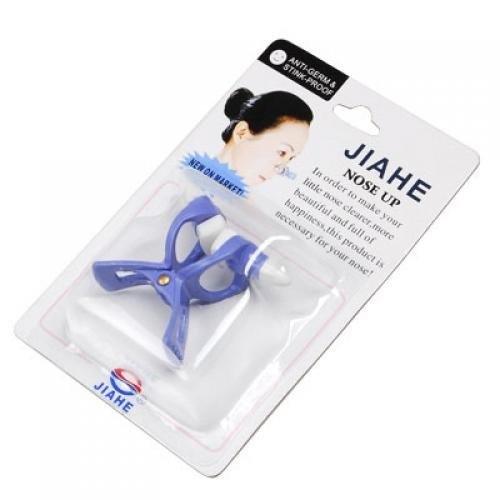 Milaan Nose Up Clip Lifting Shaping Clipper Silicone Beauty Tool Blue