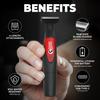 Beardo I Blade Trimmer for men | No Nicks and Cuts | Electric Shaver with powerful motor | Perfect for different beard styles for Gen Z | Multiple Length Settings view 4