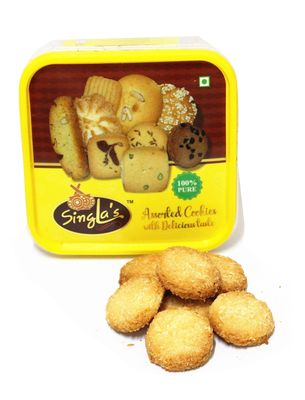 Singla Sweets Sugar free Coconut Cookies 400g delicious bakary