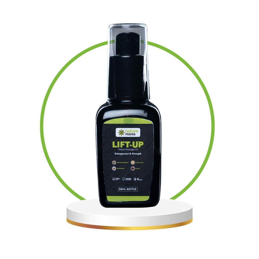 Nature Mania Lift-Up (Massage Oil) | Massage OIl for Men 50 Ml Pack of 1