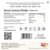 Add me Sweet-Sour Black lemon pickle 350 G Without Oil Lime Pickles Khatta Meetha Nimbu Aged purana Nimbu Ka Achar 350g Homemade Recipe & Taste Glass Jar view 2