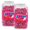 Boomer Skittles Bubble Gum Jar, Strawberry Flavoured Chewing Gum, Long Lasting Sweetness, Fun Chewing Gum Ideal For Sharing With Friends, 999.6 G, Pack Of 2 view 1