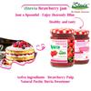 iStevia Jam Strawberry & Black Grape | 180 GM | 100% Natural Jam with Real Fruit Pulp | Guilt-Free Sweetness | Stevia Sweetened | Zero Sugar Healthy Fruit Spread for Diabetics & Fitness Enthusiasts view 3