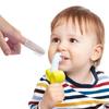 Baby Finger Manual Toothbrush With Silicone Banana Shaped Toothbrushes For Training Teething-Infant & Toddler & Kids Tooth Brush Oral Cleaning To Train Your Child Healthy Oral Habits.,Multicolour view 4
