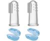 Baby Finger Toothbrush for Training Teething - Infant & Toddler & Kids Tooth Brush Soft Babies Toothbrushes Oral Cleaning Massager to Train Your Child Healthy Oral Habits view 1