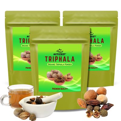 ACTIZEET Organic Triphala Powder (300gm)