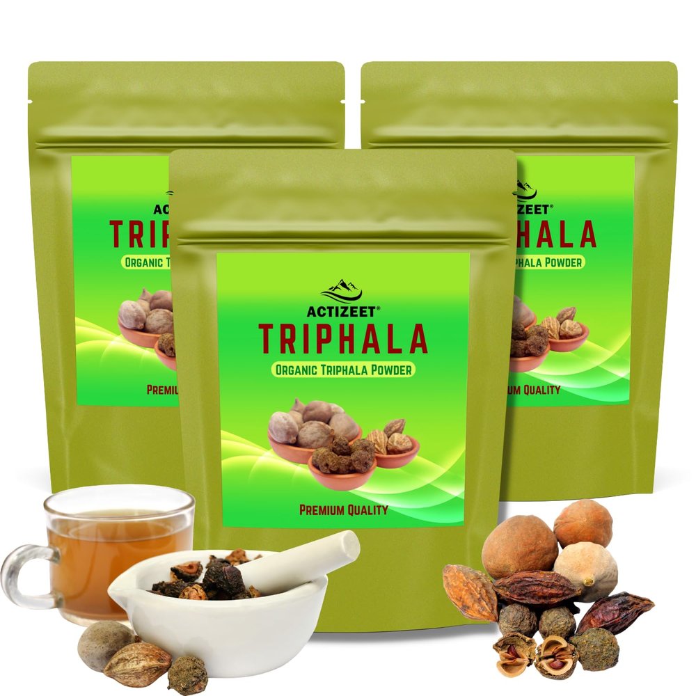 ACTIZEET Organic Triphala Powder (300gm)