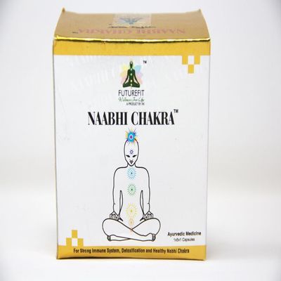 Futurefit Wellness - Naabhi Chakra For Alignment of Nabhi | Helps in digestion of food, Immunity Booster, Detoxification, Stomach Cleanser, 100% Ayurvedic | One Month Pack
