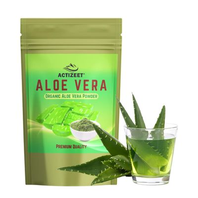 ACTIZEET Organic Aloe Vera Powder (100gm)