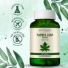 Bio Resurge Papaya Leaf Extract Ayurvedic Manages Platelets Digestion Immunity 60 Tablets 750 mg view 3