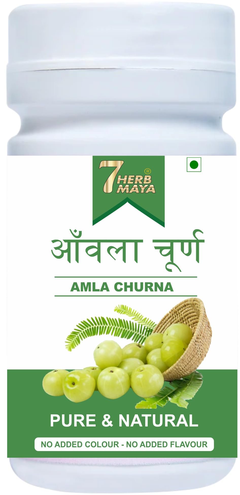 7HerbMaya 100% Ayurvedic Amla Churan For Health Care | Amla Powder Rich with Vitamin C |200 gm|