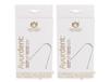Maharishi Ayurveda Ayurdent Tongue Cleaner for Kids Ages 10+ and Adults - Premium Ayurvedic Silver Oral Hygiene Tongue Scraper Tool for Effective Bacteria & Plaque Removal (Pack of 2) view 1