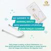 Maharishi Ayurveda Ayurdent Tongue Cleaner for Kids Ages 10+ and Adults - Premium Ayurvedic Silver Oral Hygiene Tongue Scraper Tool for Effective Bacteria & Plaque Removal (Pack of 2) view 3