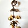 Bless Kraft Metal Wind Chimes for Home Balcony Garden, Positive Energy, Home Decor Hanging Long Brass Bells & Gifts for Loved One (Fish with 6 Bells) view 3
