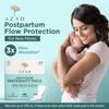 Azah Maternity Pads after Delivery [Pack of 10] | XXXL Sanitary Napkins for Women after Delivery | Leak Proof Sanitary Pads for Women | For Postpartum Flow, Urine Incontinence, Ultra Heavy Flow view 2