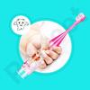 chikly Electric Toothbrush With 2 Interchangeable Brush Heads With Extra Soft Bristles, Battery Powered Toothbrush For Kids- Electric Toothbrush, Electric Toothbrush For Kids - 1 Count view 3