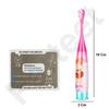 chikly Electric Toothbrush With 2 Interchangeable Brush Heads With Extra Soft Bristles, Battery Powered Toothbrush For Kids- Electric Toothbrush, Electric Toothbrush For Kids - 1 Count view 4