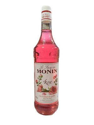 Monin Rose Syrup, 1000ml