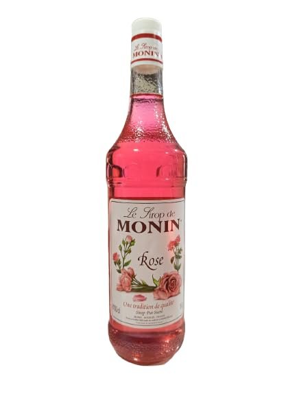Monin Rose Syrup, 1000ml