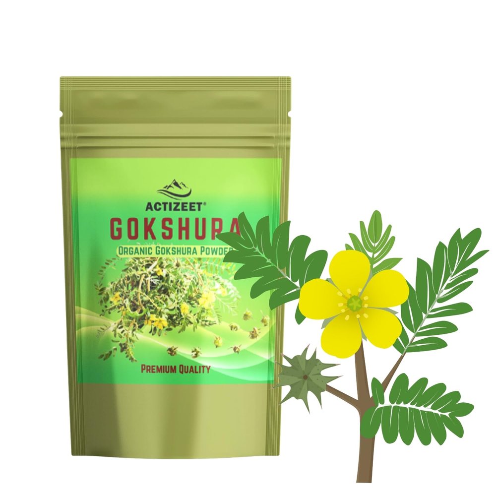 ACTIZEET Organic Gokshura Powder (200gm)