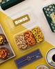Rakhi For Brother Rakhi Set Rakhi Gift Rakhi Dry Fruits Gift Pack Dry Fruits Combo Pack Snack Box Pack of 3 DryFruits PeriPeri PinkSalt BlackPepper Cashew Om Rakhi set view 1