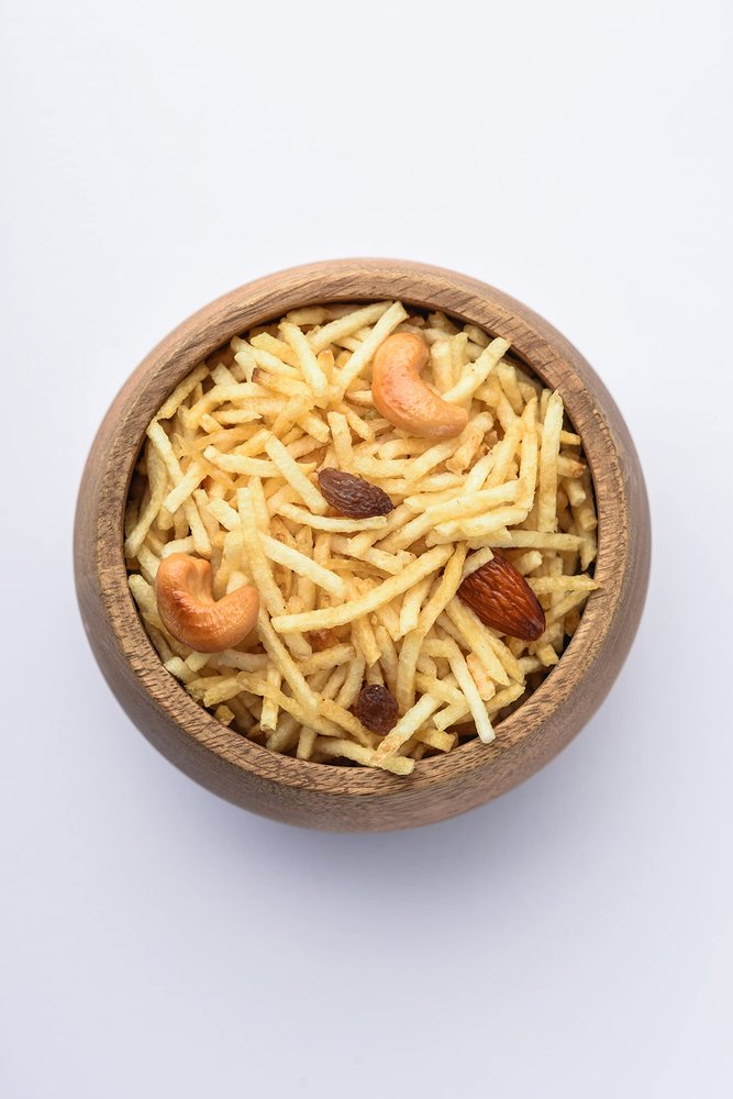 90's MILL Authentic Nagpur FARALI Chiwda Namken PHALHARI CHIWDA Falhari Mix Farsan Mix Special Crispy Falahari Namkeen/Falhari Aloo Lachha Mungfali Mix Namkeen Snack-350g*1Pack