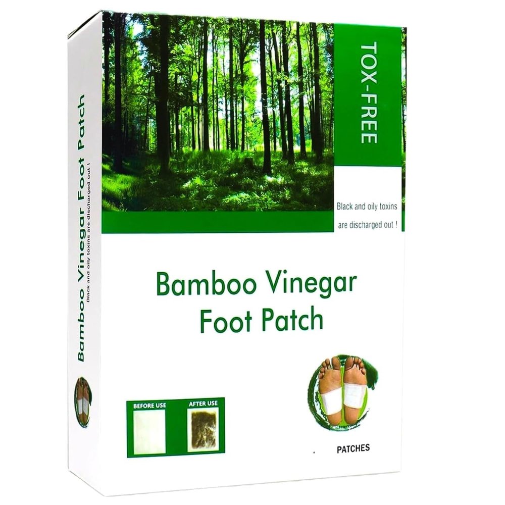 ABELIA Tox-Free Premium Detox Patches - Pain-Free Pads For Natural Ingredients Foot & Body Cleansing (Set Of 2, 20 Patches)