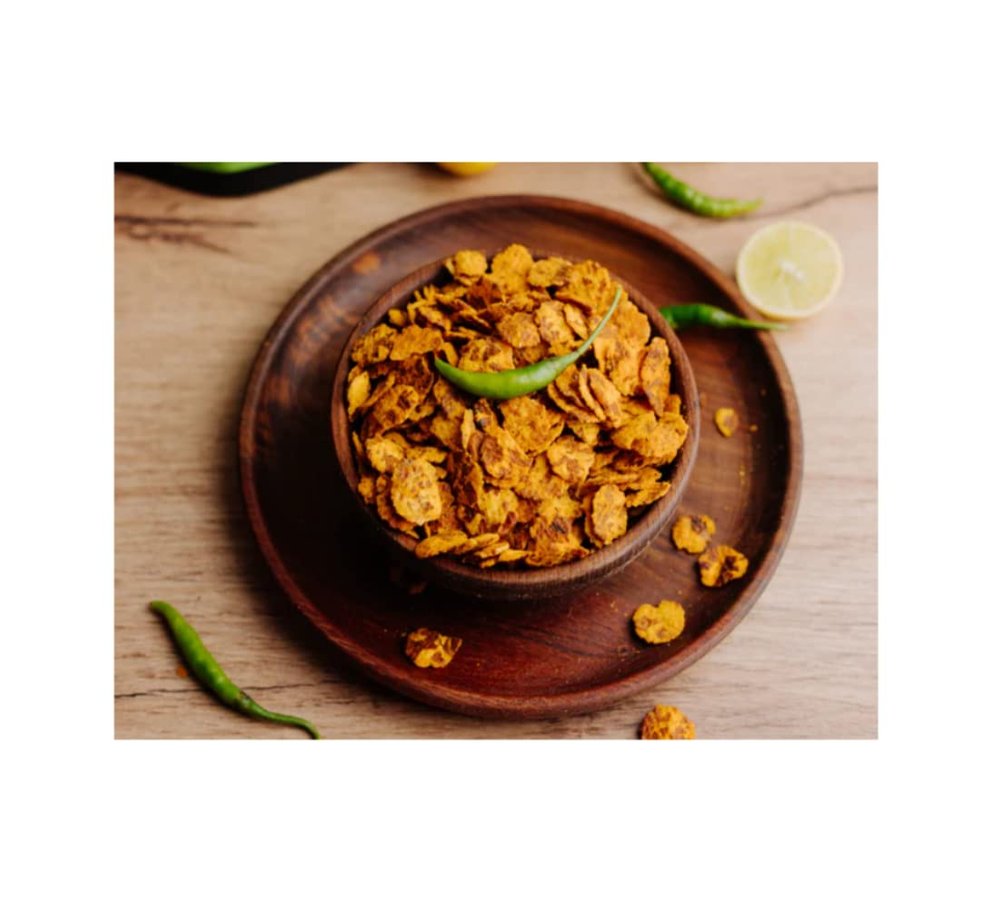 90's MILL Jhal Chanachur|Diet Chana Jor Garam Namkeen Roasted Chana Jor Chanachur|Bengali Tak Jhal Misti/Healthy Snack||Baked Snack||Roasted Snack||Ready To Eat||Guilt Free Snack-850g*4Pack