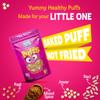 BE'BE' BURP Healthy Puff Snacks | Baked Puffs, Not Fried, Protein Snacks | No Maida & Gluten-Free | Travel-Friendly | 35gms Each (Pack of 6) view 4