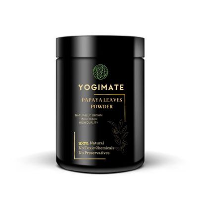 YOGIMATE Papaya Leaf Powder - Papite ka Patta Powder - Pure & Natural (1 KG)