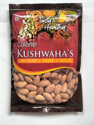 Colonel KUSHWAHA'S Almonds| Badam| Vadhumai | Badamkayi | Badami | Premium Badam Giri | High in Fiber & Boost Immunity | Real Nuts | Gluten Free|500 gm