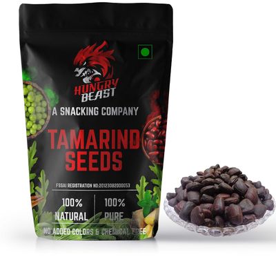 Imli Beej | Tamarind Seeds | Imli Seeds |    | Chintha Ginjalu| Chintha Pikkalu | Cleaned & Sorted - 250 grams