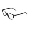 FWO Photochromic Progressive Reading Glasses For Men Women 1.00 1.25 1.50 1.75 2.00 2.25 2.50 2.75 3.00 Uv Protection Black Cateye 15 (Distance 0/ Reading +2.50) view 2