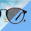 FWO Photochromic Progressive Reading Glasses For Men Women 1.00 1.25 1.50 1.75 2.00 2.25 2.50 2.75 3.00 Uv Protection Black Cateye 15 (Distance 0/ Reading +2.50) view 3