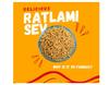 Sev Ratlami Double Laung Sev/Crispy & Crunchy Traditional Ratlami Sev/Made with All Natural Ingredients/Lightly Spiced & Flavorful/Perfect Topping for All Foods/Double Laung Sev-1Kg*3Pack view 2
