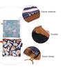 Adium 2pcs Zipper Sanitary Napkin Storage Bag Pouches Period Menstrual Pad Zipper Pouch Menstrual Bag for Teen Girls Women Ladies view 3