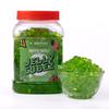 Wonderfrutz Fruit Flavoured Jelly Cubes | Ideal for Kids | Perfect Topping for Ice Creams, Cakes | Top up for Juice & Shakes & Cocktails (Green Apple) 1kg view 1
