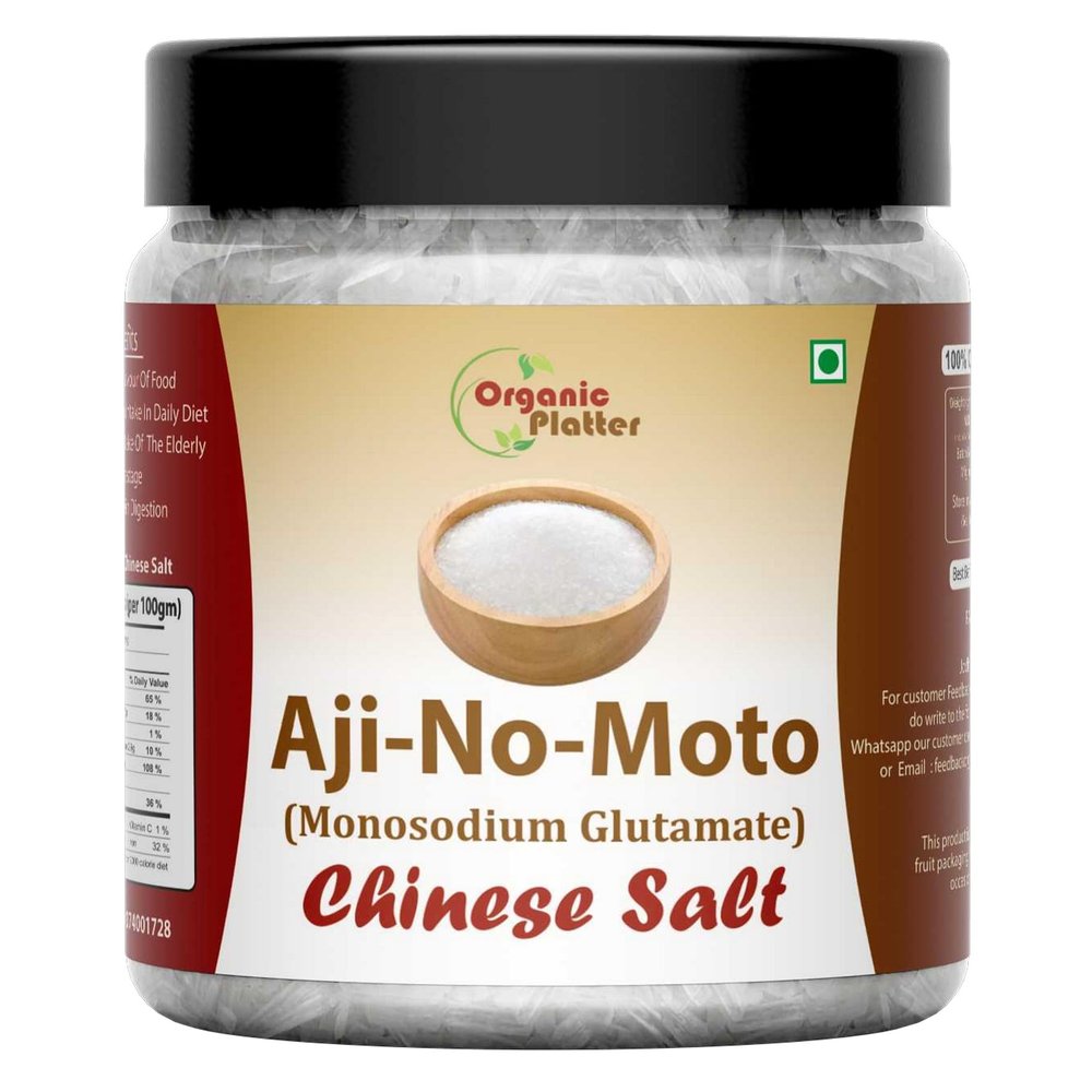 Ajinomoto Salt|Monosodium Glutamate|Chinese Salt|Taste Enhancer|Super Seasoning|Chinese Umami Flavor For Soup/Noodle/Moms/Manchurian/Rice and French Fries|Chilli Potato Flavored Salt -Jar (250gm)
