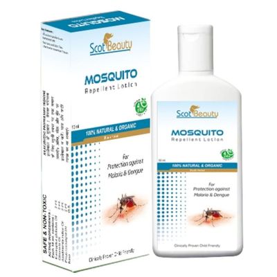 Scotbeauty Mosquito Repellant Lotion -50ml | Protection from Mosquitoes | 8 Hours Protection in Single Application | Protection Against Dengue, Malaria & Chikungunya | Safe on Skin - Pack of 2
