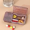 Bitnex 3 in 1 Multi-Functional Pill Cutter,Pill Cutter, Pill Crusher, Pill Splitter, Portable Travel Small Pill Box Case, Purse Medicine Container for Cutting Vitamins Tablets etc. view 3