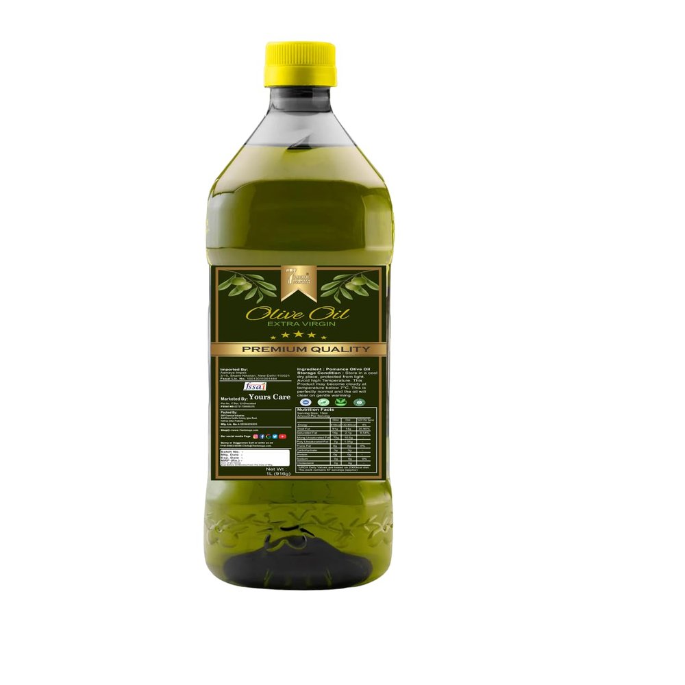 7HerbMaya Extra Virgin Olive Oil | Jaitun Tail | Food Cooking Oli | Olive Oil | Edible Oil |1Ltr|