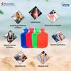 Dr Diaz Rubber Hot Water Bag for Pain Relief | Non Electrical Leakproof (1000 ML, Multicolour) Color Depends On Availability view 4