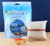 SFU E Com Bounty Chocolate With Rakhi | Rakhi With Chocolates | Rakhi Chocolate For Brother | Rakhi Chocolate Combo | 24 view 1