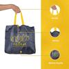 ECOSAC Vegetable Bag| Six inside Pockets| Provision Bag with Compartments | Biodegradable | Eco-friendly | Reusable and Washable | Foldable | Fashionable | 15 kg Capacity | Multicolor Pack of 10 view 2