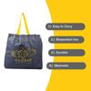 ECOSAC Vegetable Bag| Six inside Pockets| Provision Bag with Compartments | Biodegradable | Eco-friendly | Reusable and Washable | Foldable | Fashionable | 15 kg Capacity | Multicolor Pack of 10 view 3