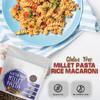 INDULGENCE Gluten-Free Millet Pasta & Rice Macaroni Combo | High-Fiber Healthy Macaroni for Weight Loss & Fitness Diet | No Maida, Easy to Cook | Pack of 2 (400g Total) view 3