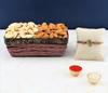 SFU E Com Dry Fruit Hamper For Rakshabandhan Gift | Dry Fruit And Rakhi For Brother | Dry Fruit Basket Hamper | 41 view 1