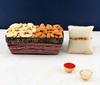 SFU E Com Dry Fruit Hamper For Rakshabandhan Gift | Dry Fruit And Rakhi For Brother | Dry Fruit Basket Hamper | 19 view 1
