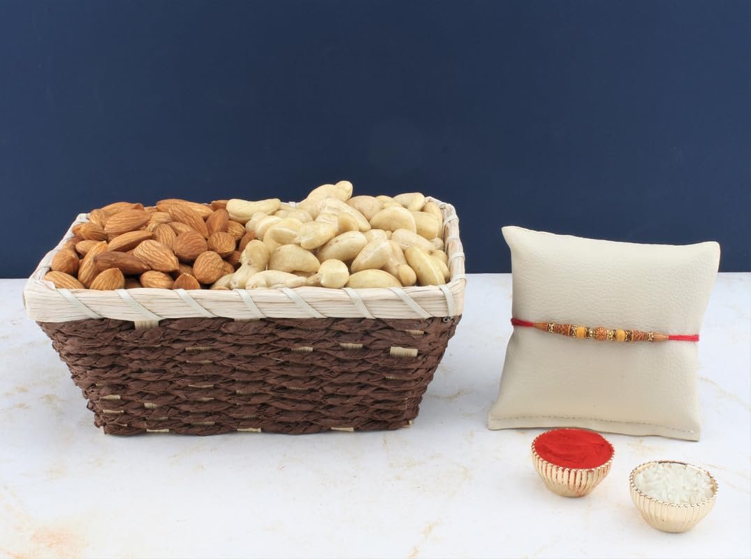 SFU E Com Dry Fruit Hamper For Rakshabandhan Gift | Dry Fruit And Rakhi For Brother | Dry Fruit Basket Hamper | 131
