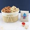 SFU E Com Dry Fruit Hamper For Rakshabandhan Gift | Dry Fruit And Rakhi For Brother | Dry Fruit Basket Hamper | 232 view 1